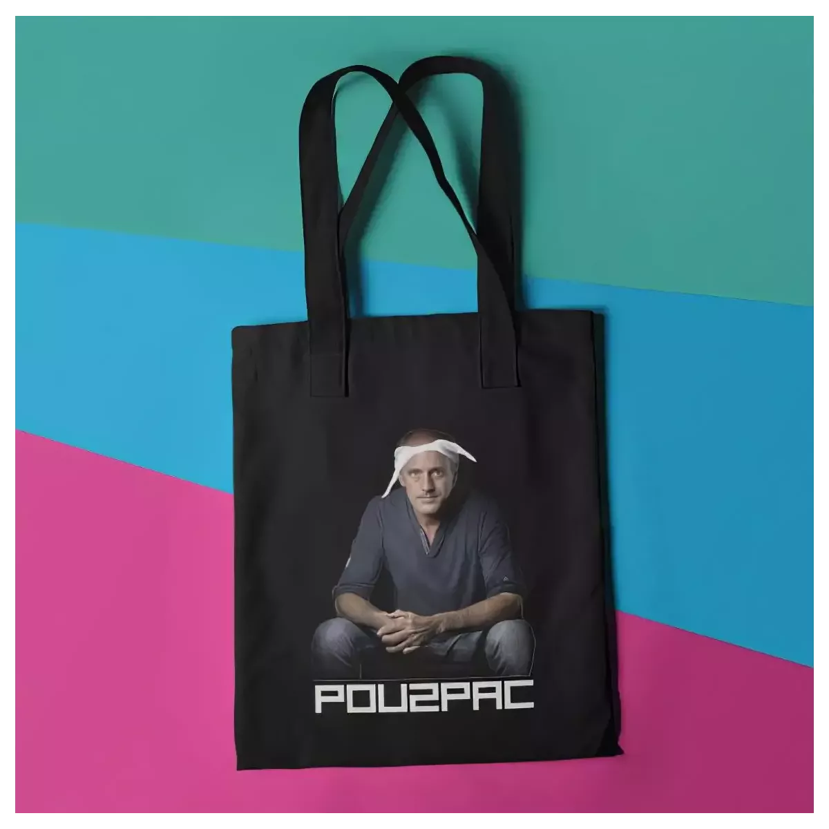 POU2PAC tote bag 100% coton - 140g/m²