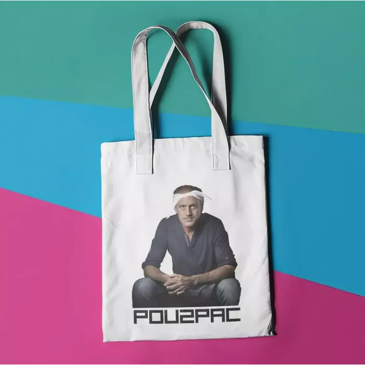 POU2PAC tote bag 100% coton - 140g/m²