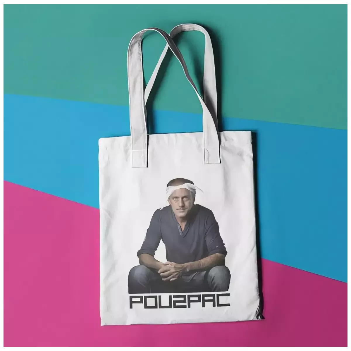 POU2PAC tote bag 100% coton - 140g/m²