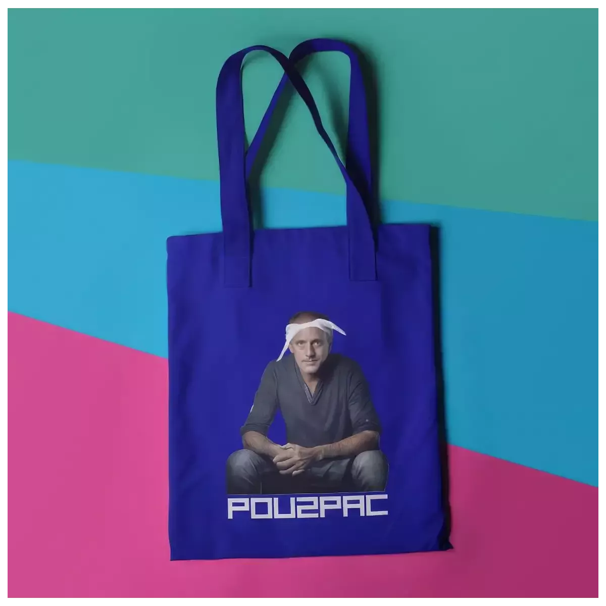 POU2PAC tote bag 100% coton - 140g/m²