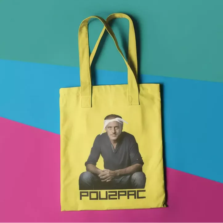 POU2PAC tote bag 100% coton - 140g/m²