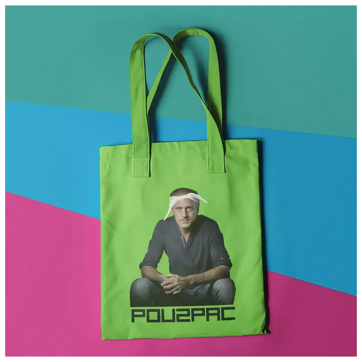 POU2PAC tote bag 100% coton - 140g/m²