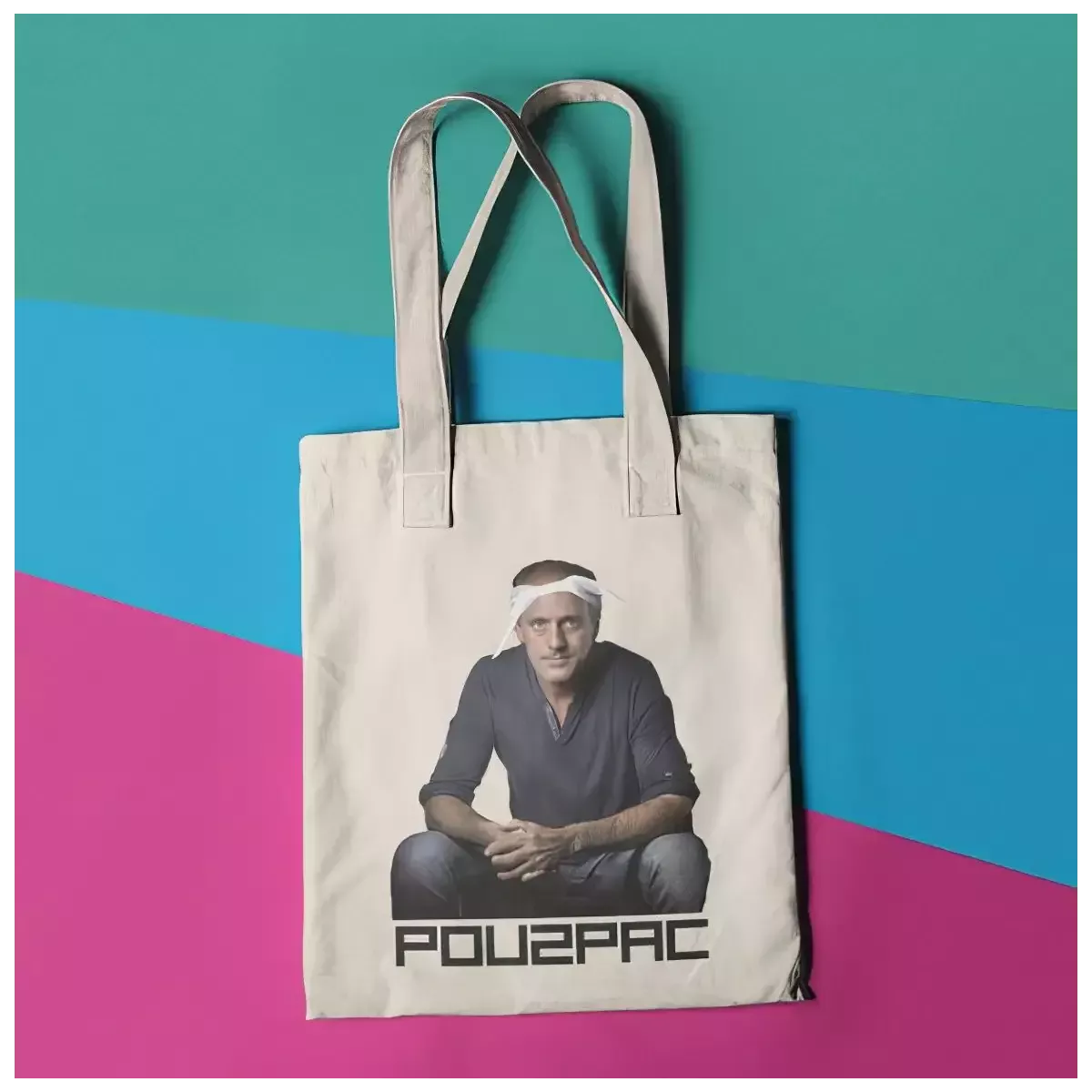 POU2PAC tote bag 100% coton - 140g/m²