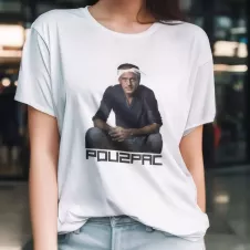 POU2PAC t-shirt femme col rond 100% coton - 190g/m²