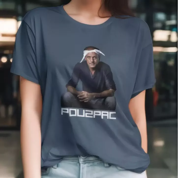 POU2PAC t-shirt femme col rond 100% coton - 190g/m²