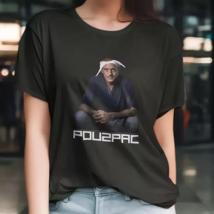 POU2PAC t-shirt femme col rond 100% coton - 190g/m²