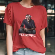 POU2PAC t-shirt femme col rond 100% coton - 190g/m²