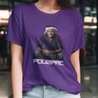 POU2PAC t-shirt femme col rond 100% coton - 190g/m²