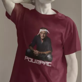 POU2PAC t-shirt homme col rond 100% coton - 190g/m²