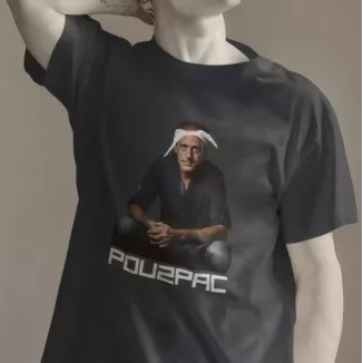 POU2PAC t-shirt homme col rond 100% coton - 190g/m²