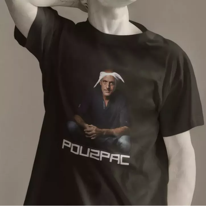 POU2PAC t-shirt homme col rond 100% coton - 190g/m²