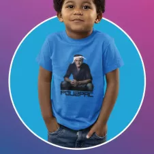 POU2PAC t-shirt unisexe enfant 100% coton - 150g/m²