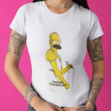 FREDDIE HOMERCURY t-shirt à col rond femme 100% coton