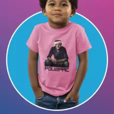 POU2PAC t-shirt unisexe enfant 100% coton - 150g/m²