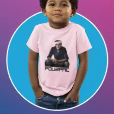 POU2PAC t-shirt unisexe enfant 100% coton - 150g/m²