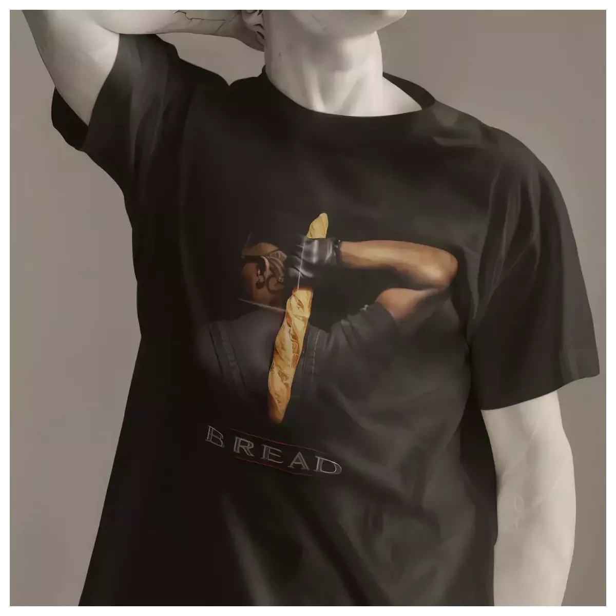 BREAD t-shirt col rond homme 100% coton - 190g/m²