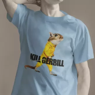 KILL GERBILL t-shirt homme - col rond - 100% coton - 190g/m²