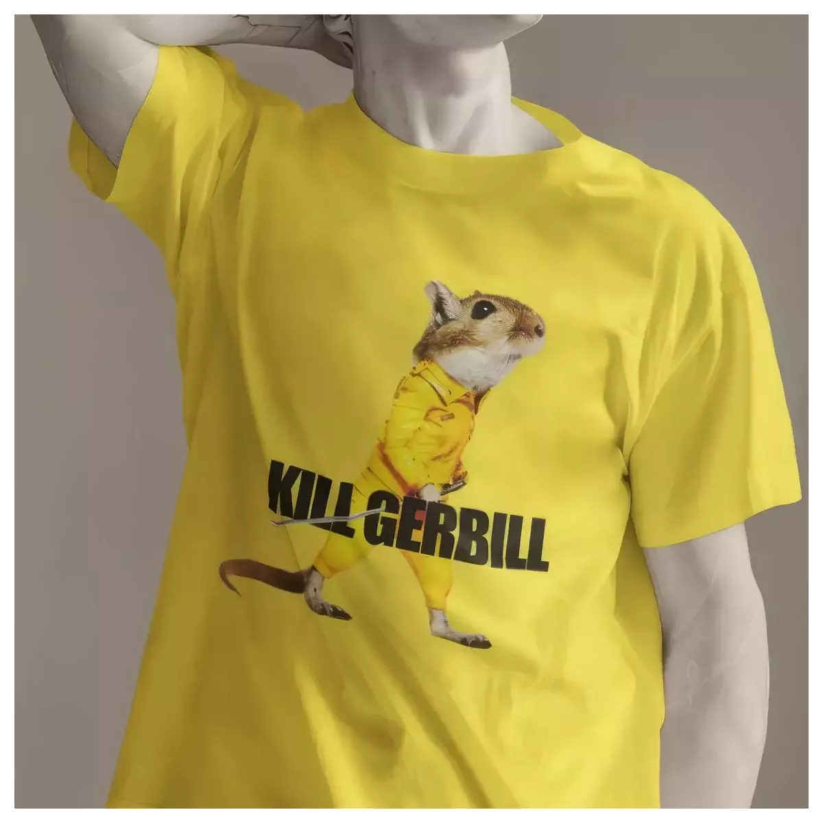 KILL GERBILL t-shirt homme - col rond - 100% coton - 190g/m²