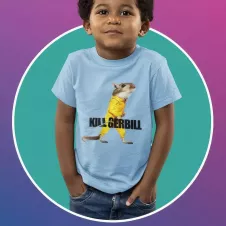 KILL GERBILL t-shirt enfant unisexe - col rond - 100% coton - 150g/m²