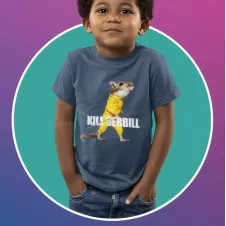 KILL GERBILL t-shirt enfant unisexe - col rond - 100% coton - 150g/m²