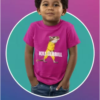 KILL GERBILL t-shirt enfant unisexe - col rond - 100% coton - 150g/m²