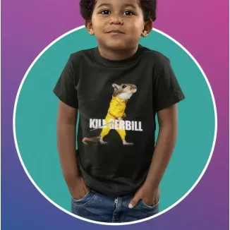 KILL GERBILL t-shirt enfant unisexe - col rond - 100% coton - 150g/m²