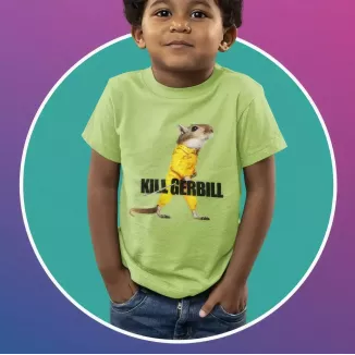 KILL GERBILL t-shirt enfant unisexe - col rond - 100% coton - 150g/m²