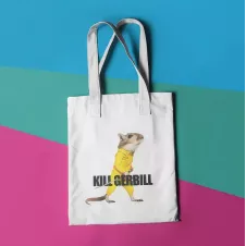 KILL GERBILL tote bag 100% coton - 140g/m²