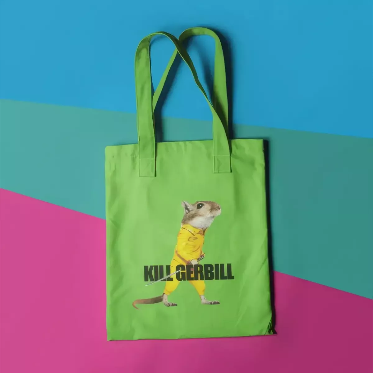 KILL GERBILL tote bag 100% coton - 140g/m²