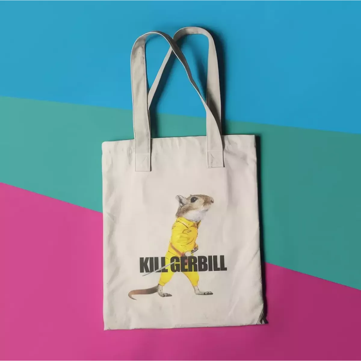 KILL GERBILL tote bag 100% coton - 140g/m²