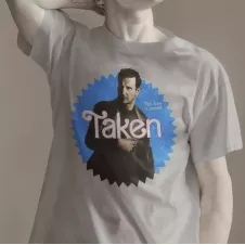 TAKEN t-shirt homme - col rond - 100% coton - 190g/m²