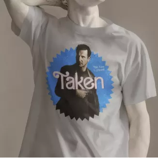 TAKEN t-shirt homme - col rond - 100% coton - 190g/m²