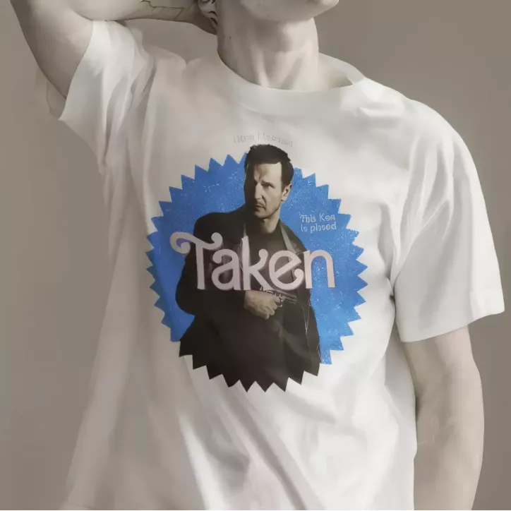 TAKEN t-shirt homme - col rond - 100% coton - 190g/m²