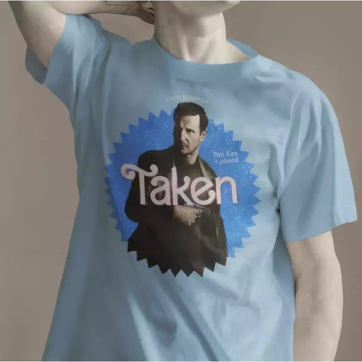 TAKEN t-shirt homme - col rond - 100% coton - 190g/m²