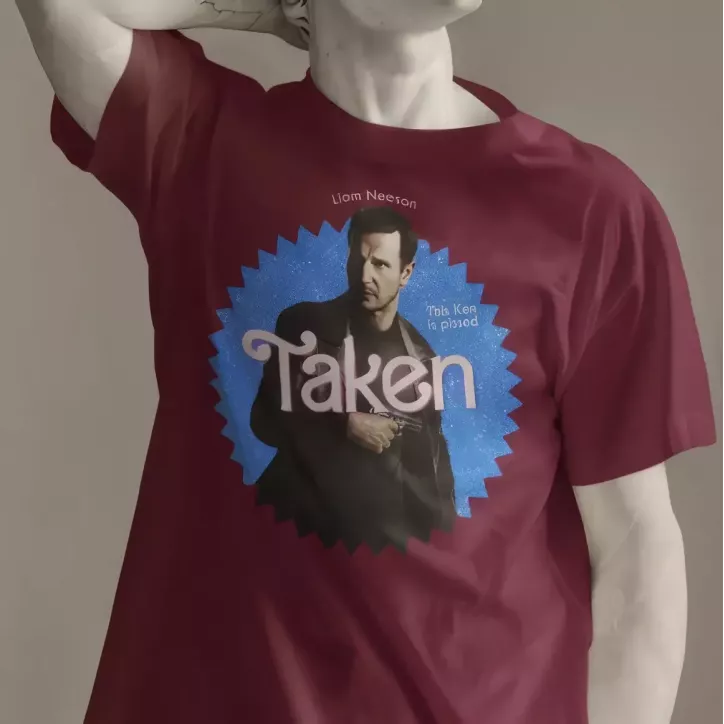 TAKEN t-shirt homme - col rond - 100% coton - 190g/m²