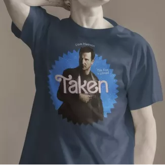 TAKEN t-shirt homme - col rond - 100% coton - 190g/m²