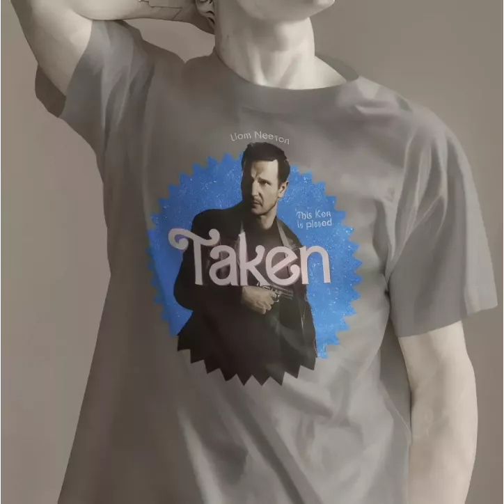 TAKEN t-shirt homme - col rond - 100% coton - 190g/m²