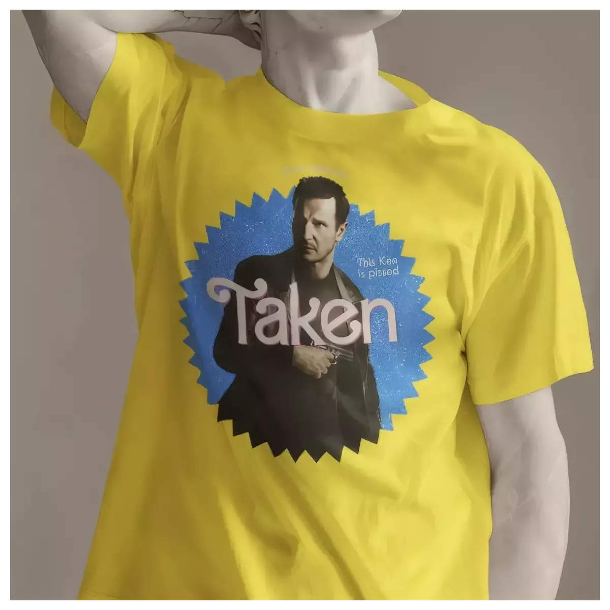 TAKEN t-shirt homme - col rond - 100% coton - 190g/m²