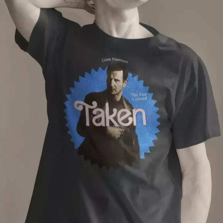 TAKEN t-shirt homme - col rond - 100% coton - 190g/m²