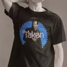 TAKEN t-shirt homme - col rond - 100% coton - 190g/m²