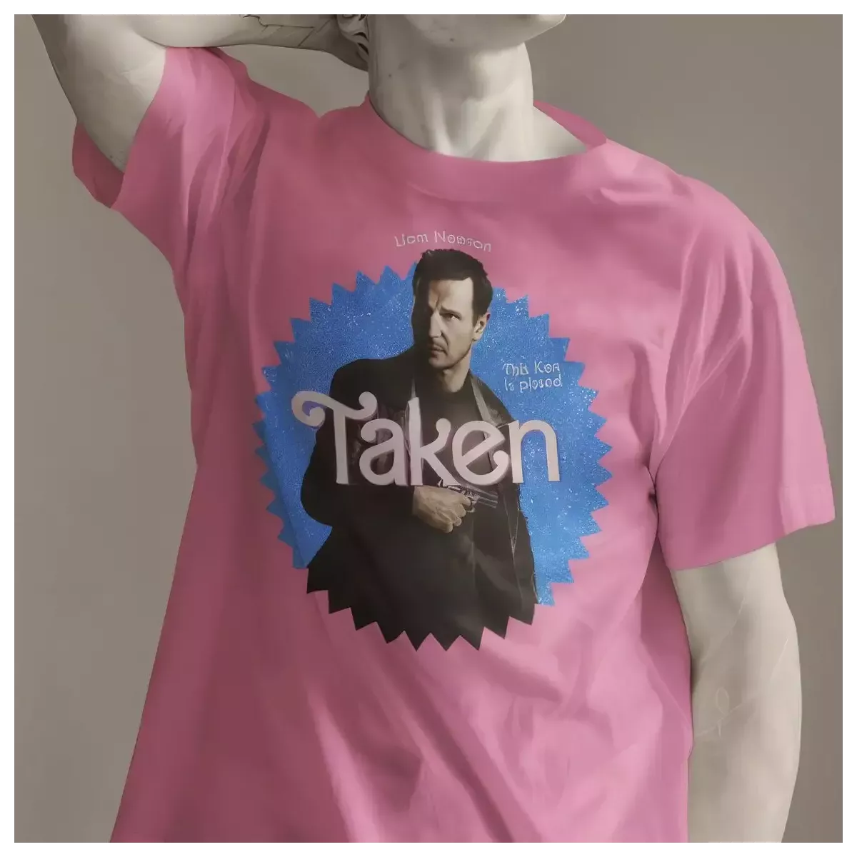 TAKEN t-shirt homme - col rond - 100% coton - 190g/m²