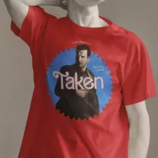 TAKEN t-shirt homme - col rond - 100% coton - 190g/m²