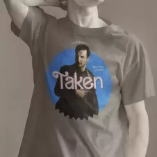 TAKEN t-shirt homme - col rond - 100% coton - 190g/m²