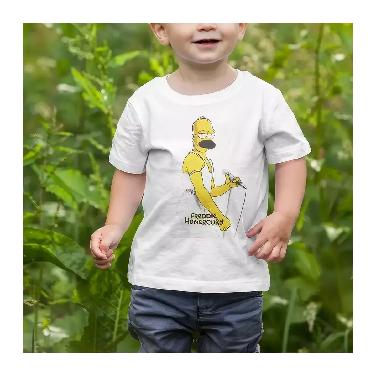 FREDDIE HOMERCURY t-shirt enfant unisexe 100% coton