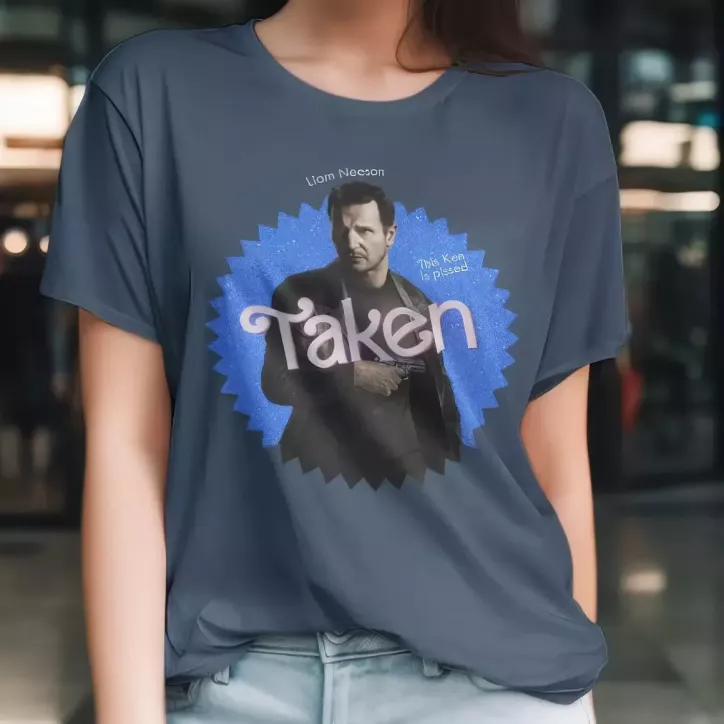 TAKEN t-shirt femme - col rond - 100% coton - 190g/m²