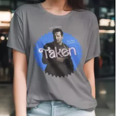 TAKEN t-shirt femme - col rond - 100% coton - 190g/m²