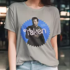 TAKEN t-shirt femme - col rond - 100% coton - 190g/m²