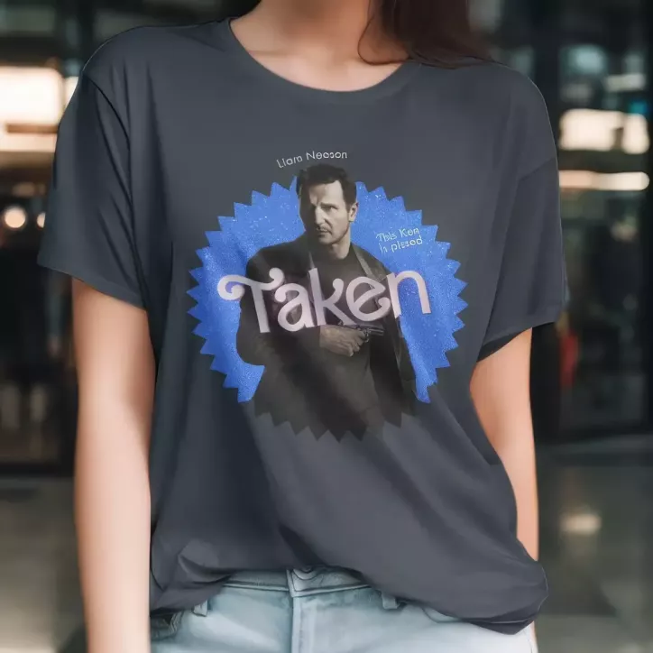 TAKEN t-shirt femme - col rond - 100% coton - 190g/m²