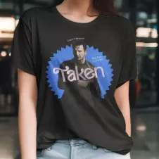 TAKEN t-shirt femme - col rond - 100% coton - 190g/m²