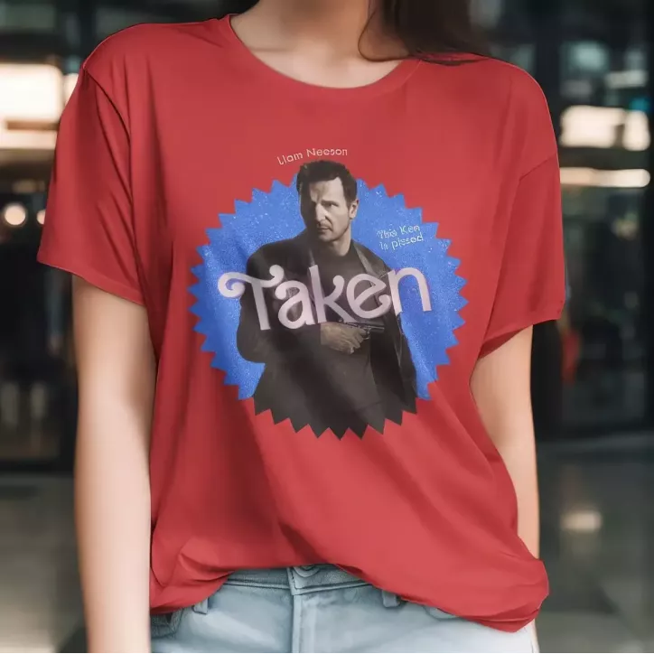 TAKEN t-shirt femme - col rond - 100% coton - 190g/m²